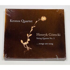 Kronos Quartet Henryk Gorecki String Quartet No. 3 (CD, Mar-2007, Nonesuch) NIP